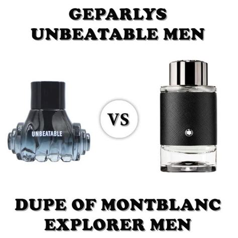 what is mont blanc explorer a dupe of